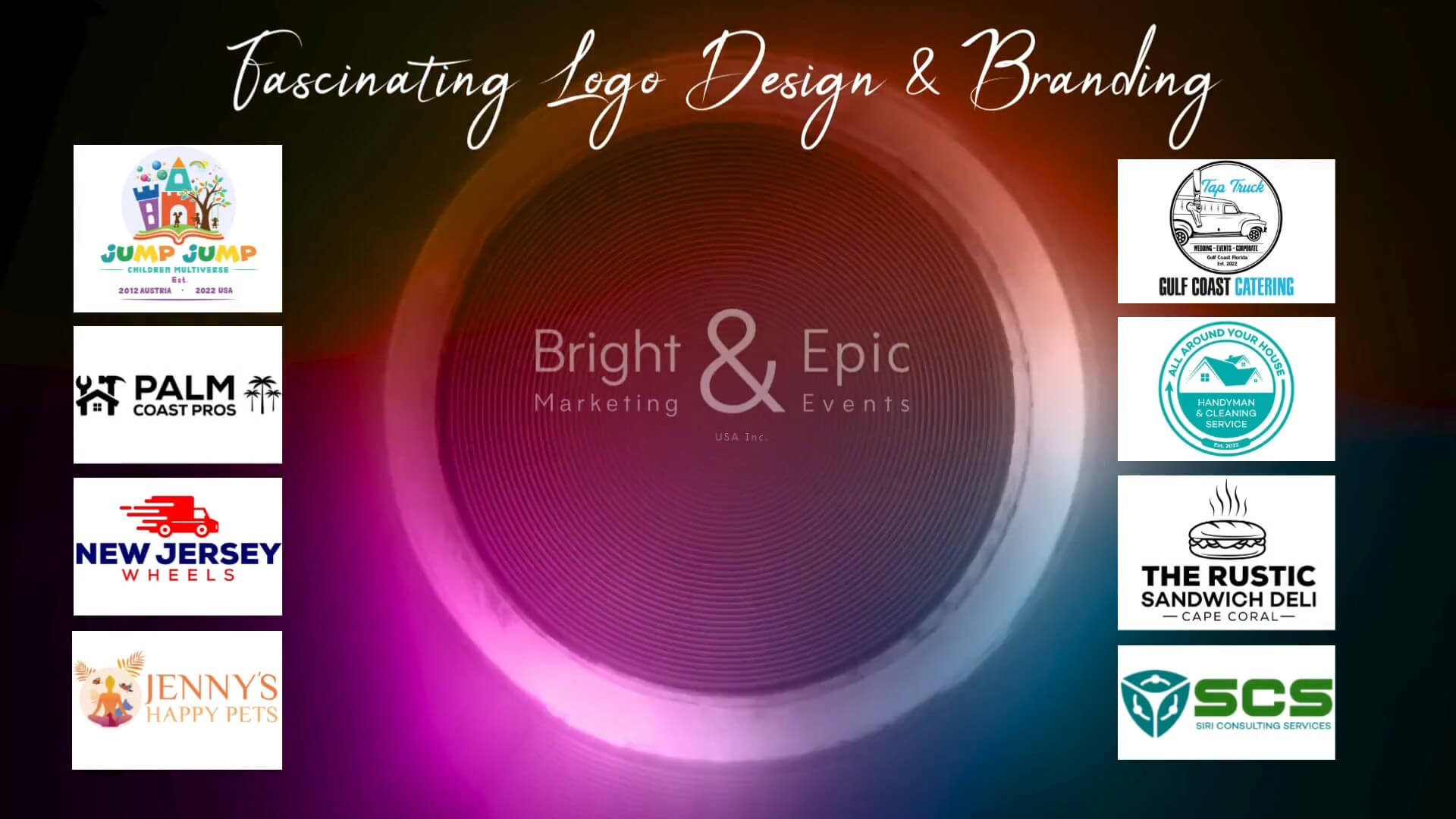 Logo Design, Creative Branding Agency based in Florida for Businesses, Bright & Epic USA